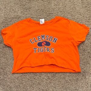 Clemson Tigers Women Orange T-Shirt